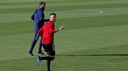 Oier: "El partido ante el Athletic será de alta intensidad y ritmo"