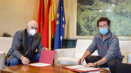 Firmado el concierto previo para la redacción del plan urbanístico de Ergoiena