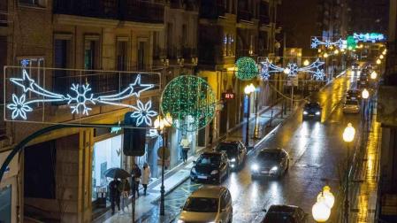 Tudela gastará más del doble que el año pasado en el alumbrado navideño