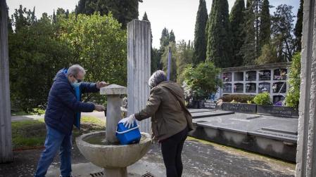 Pamplona prepara el recuerdo de los difuntos
