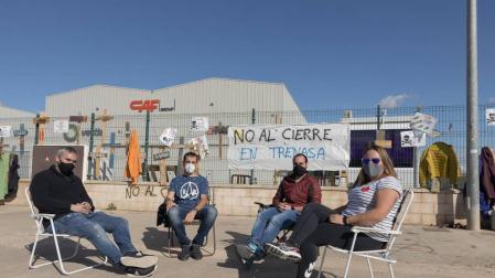 Las "caras" del cierre de Trenasa Castejón