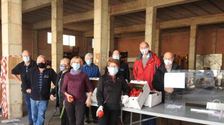 Voluntarios con más de 70 años, en la pandemia