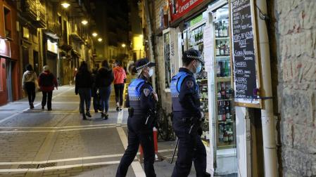Botellones antes de la Pamplona vacía
