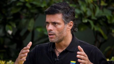 Leopoldo López no descarta una intervención militar en Venezuela