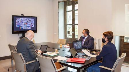 Chivite ve en los fondos europeos “una oportunidad” para transformar la economía
