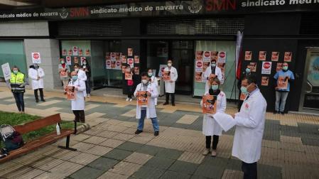 El 2,2% del personal del SNS secunda huelga nacional de médicos
