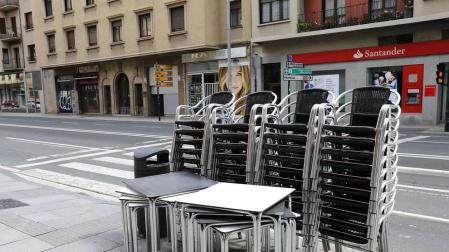 Los establecimientos abiertos o con servicio a domicilio en Pamplona son más de 450