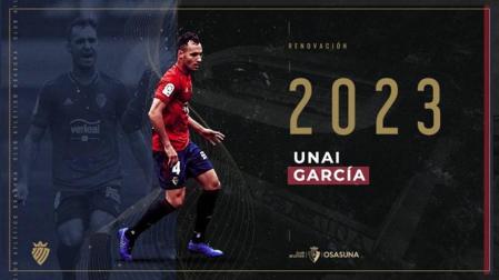 Unai García renueva hasta 2023