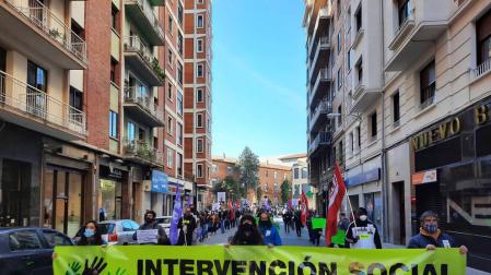 Trabajadores de intervención social se movilizan para pedir un convenio "digno"