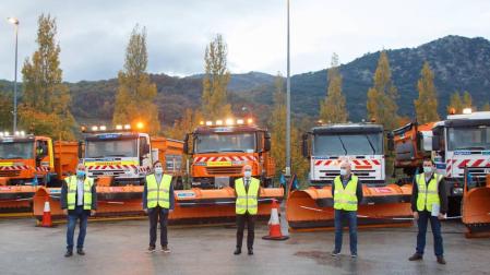 Más de 350 personas, en el dispositivo invernal para las carreteras