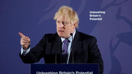 El primer ministro británico, Boris Johnson.