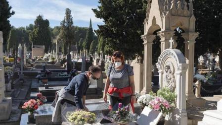 Los tudelanos escalonaron sus visitas durante toda la semana y eso evitó aglomeraciones este domingo