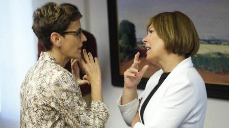 Los socios de Chivite presionan para que recurra la sentencia al decreto del euskera