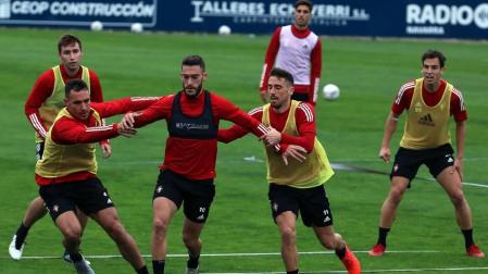 Osasuna prepara el partido de Sevilla con Jony en el grupo FÚTBOL OSASUNA