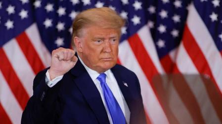 Trump dice haber ganado las elecciones y clama fraude mientras sigue recuento
