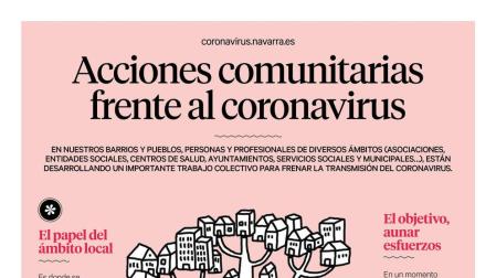 Navarra dará información semanal por Zonas Básicas para frenar la Covid-19
