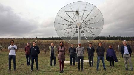 En la UPNA ya 'escuchan'  las galaxias