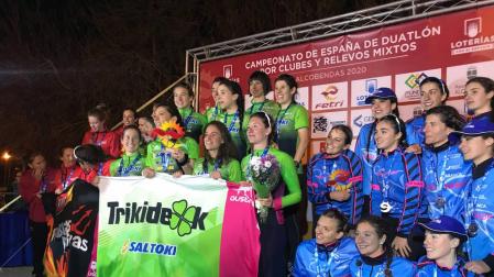 El Saltoki-Trikideak gana la liga nacional de clubes en Primera femenina