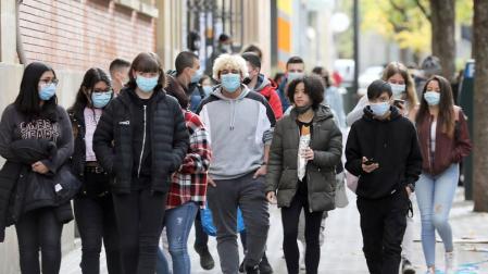 Esperanzador descenso de los contagios en Navarra con 252 casos nuevos