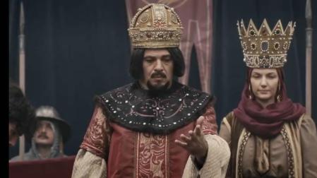 Savo Milosevic, emperador bizantino en una serie de televisión