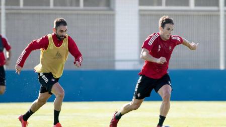 Osasuna regresa al trabajo con la mente puesta en el Huesca