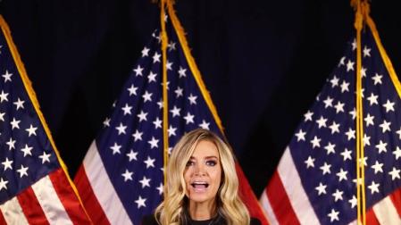Fox News corta una comparecencia de la portavoz de Trump por sus denuncias de fraude