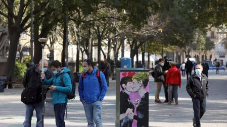 El Gobierno sostiene que no dio ninguna directriz a los agentes que rompieron el mural