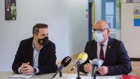 Acuerdo para recuperar el uso escolar del 'Cibercentro' de Tudela