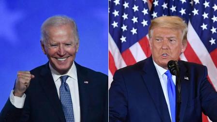 Trump y Biden mantienen diferencias mínimas en los estados decisivos