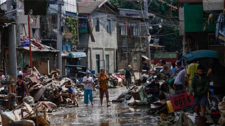 Un tifón causa 39 muertos en Filipinas y graves inundaciones en Manila