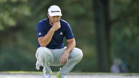 Jon Rahm, el primero de los favoritos en pasar al ataque en el arranque de Augusta