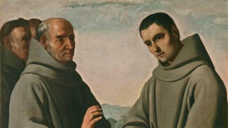 Imagen de San Diego de Alcalá pintado por Zurbarán