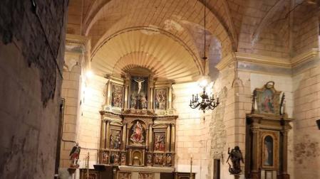La 'guerra' por el patrón de Navarra dejó su huella en Aldaba (Iza)