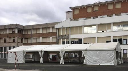 La escuela y el instituto de Leitza tendrán un espacio cubierto