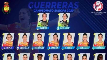 Nerea Pena y Lysa Tchaptchet, en la lista para el Europeo femenino