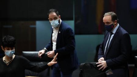 Esparza acusa a Saiz de “jugar” con NA+ mientras pactaba con EH Bildu