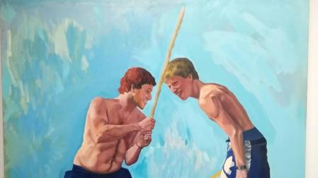 La vida artística de Iker Serrano resumida en 52 pinturas