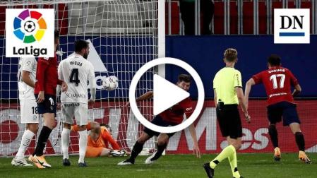 Resumen del Osasuna-Huesca: gol de David García (1-1)