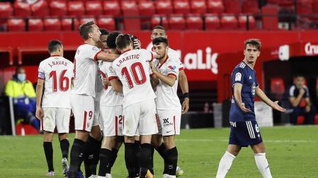 El Sevilla remonta el encuentro en los últimos minutos