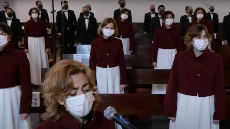 Vídeo homenaje a la música del Orfeón Pamplonés en el día de su patrona