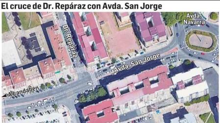 Gráfico de la zona de San Jorge.
