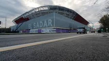 Vídeo de las obras del zocalo de El Sadar, desde todos los ángulos