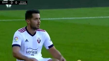 Jony, lesionado en el Camp Nou