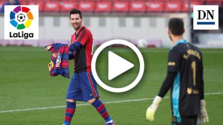 Vídeo Barcelona-Osasuna: dedicatoria de Messi a Maradona (jornada 11)