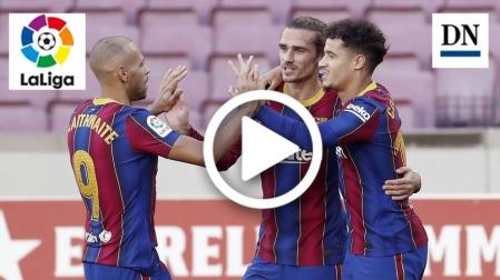 Vídeo Barcelona-Osasuna: goles y resumen (jornada 11)