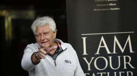 Dave Prowse, el actor que interpretó a Darth Vader.