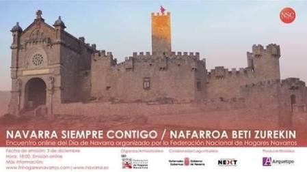Casas y Hogares navarros celebrarán el Día de Navarra con un evento online
