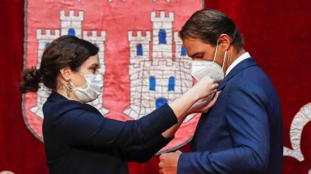 Nadal recibe la Cruz de la Orden del Dos de Mayo: "Me siento muy cercano a Madrid"