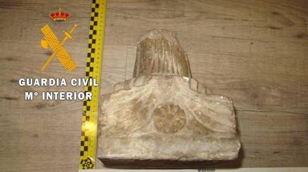 Investigada una vecina de Pamplona por expolio de piezas del patrimonio foral