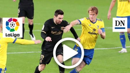 Resumen del Cádiz 2-1 Barcelona en vídeo